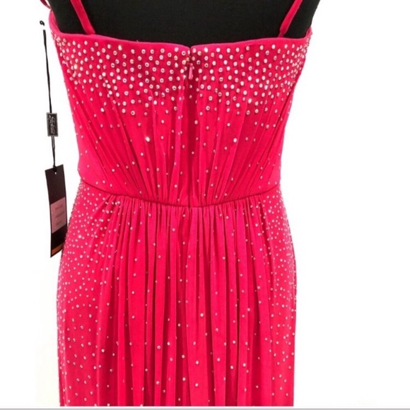 BNWT La Femme beaded gown - Picture 6 of 11